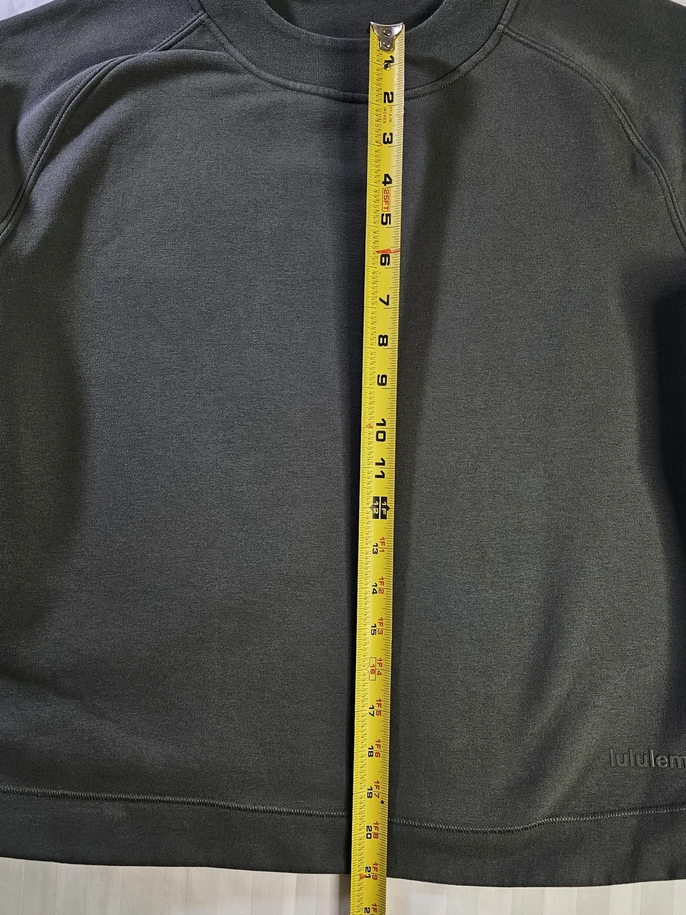 lululemon athletica Charcoal Crewneck Sweatshirt